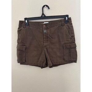 Calvin Klein Jeans Womens Cargo Shorts Brown Size 11 Utility
A753